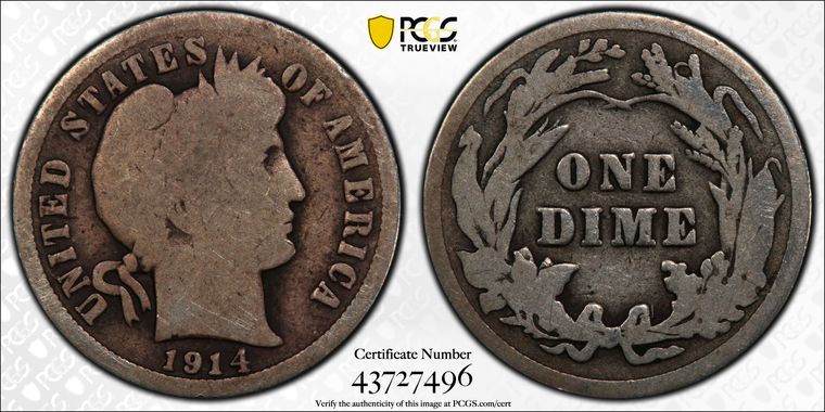 Cert 43727496 - Coin Image