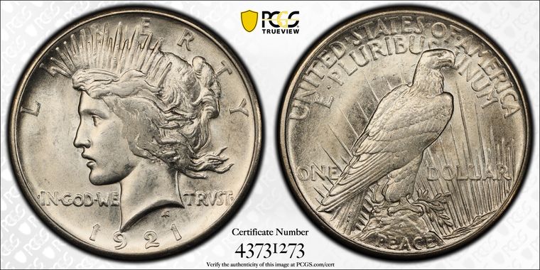 Cert 43731273 - Coin Image