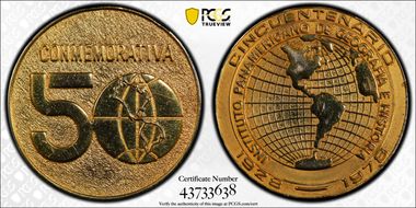1978 Medal IPGH 50th Ann. CuNiZn MS63
