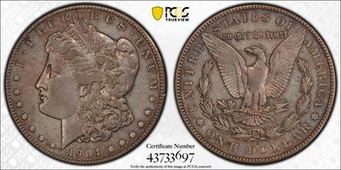 1904-S $1 XF40