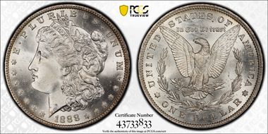 1888-O $1 MS65