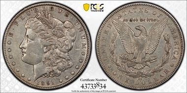 1891-CC $1 XF40