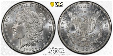 1890-CC $1 MS63