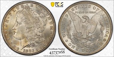 1883-CC $1 MS63