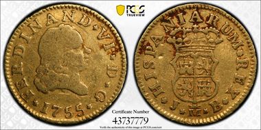 1755-M JB 1/2 Esc Calico-558 VF30