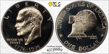 1976-S $1 Clad Type 1 PR68