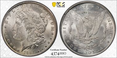 1884-CC $1 GSA Hoard MS63