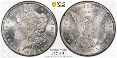 1882-CC $1 GSA Hoard MS64