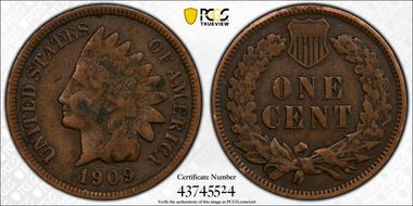 1909 1C Indian F12BN