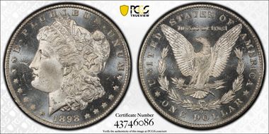 1898-O $1 MS64DMPL