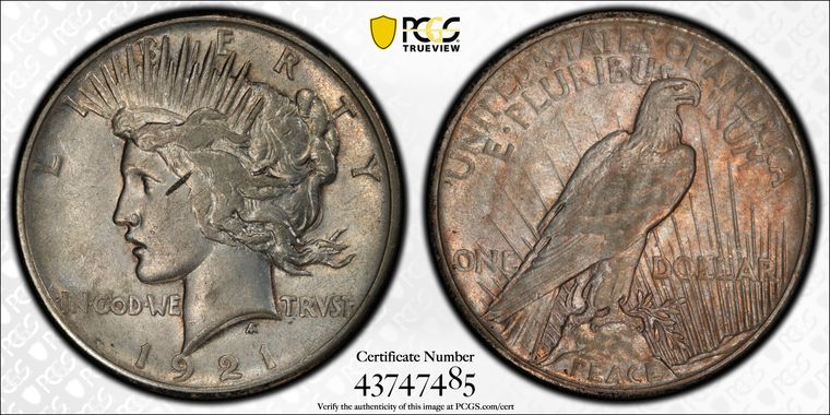 Cert 43747485 - Coin Image