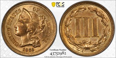 1865 3C J-414 PR63