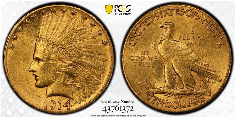 Cert 43761372 - Coin Image