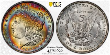 1886 $1 MS66+