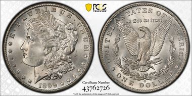 1899-O $1 MS66