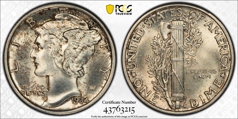 Cert 43763215 - Coin Image