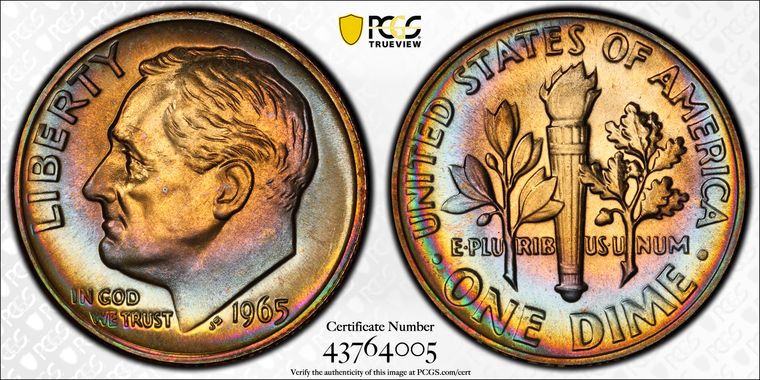 Cert 43764005 - Coin Image