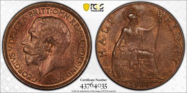 1914 1/2D S-4056 MS64BN
