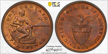 1921 1C MS64RB