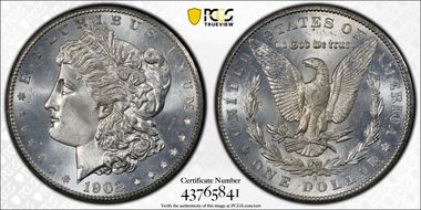 1902-S $1 MS65+