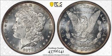 1878-S $1 MS64