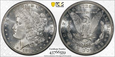 1880-S $1 MS65