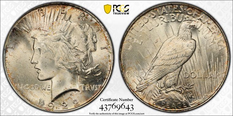 Cert 43769643 - Coin Image