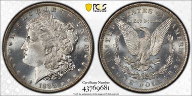 1888-O $1 MS65+ 