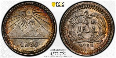 1886 1/4 R MS66