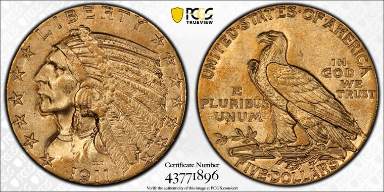 Cert 43771896 - Coin Image