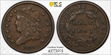 1835 1/2C VF30BN