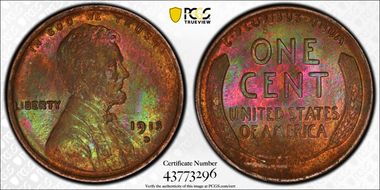 1915-D 1C MS64BN