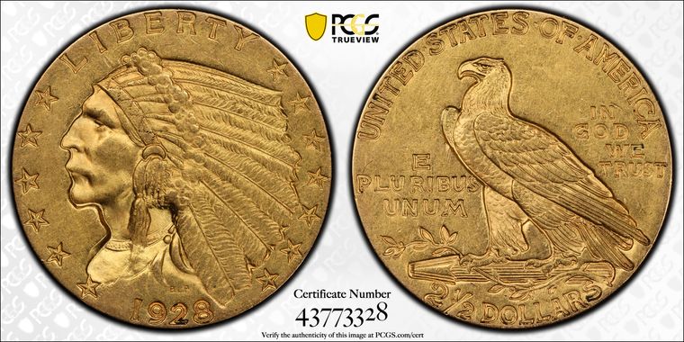 Cert 43773328 - Coin Image