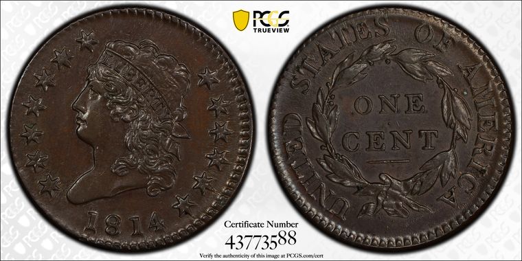 Cert 43773588 - Coin Image