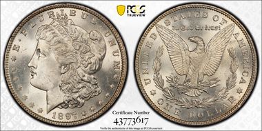 1897 $1 MS66