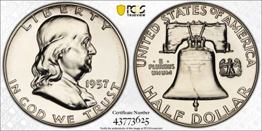1957 50C PR66