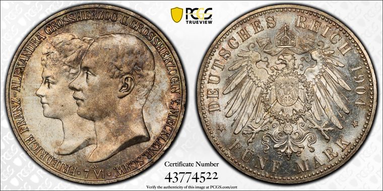 Cert 43774522 - Coin Image