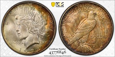 1923-D $1 MS66