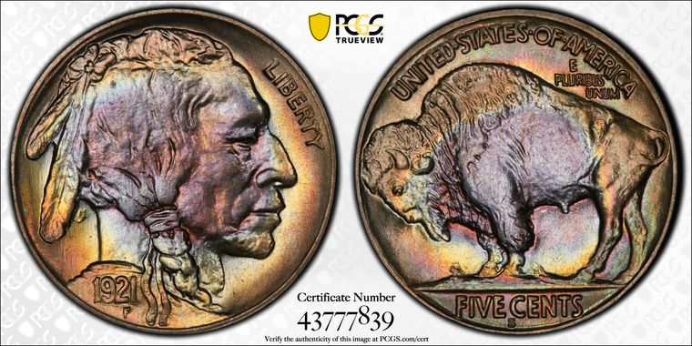 Cert 43777839 - Coin Image