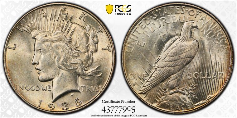 Cert 43777905 - Coin Image