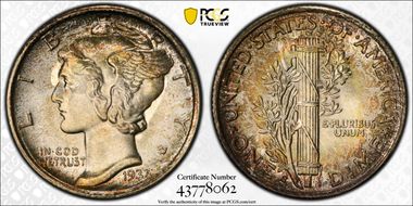1937-S 10C DDO, FS-101 MS68FB
