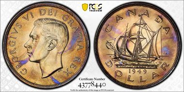 1949 S$1 MS66