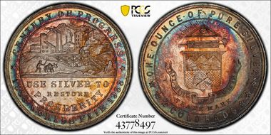 1933 CO SC$1 HK-870, Century of Progress MS66