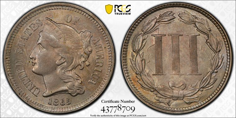 Cert 43778709 - Coin Image