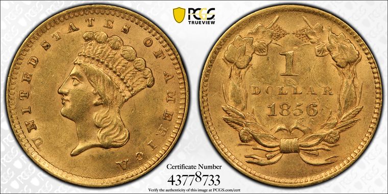 Cert 43778733 - Coin Image