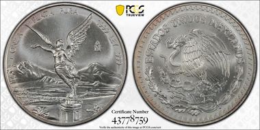 1999-Mo Onza Libertad Ag MS68