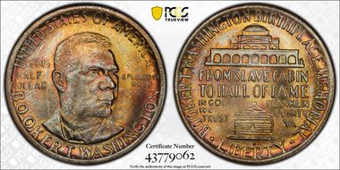 1946-S 50C Booker T. Washington MS67