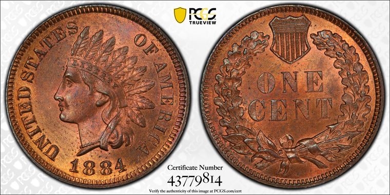 Cert 43779814 - Coin Image