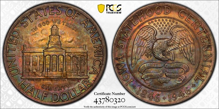 Cert 43780320 - Coin Image