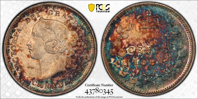 Cert 43780345 - Coin Image